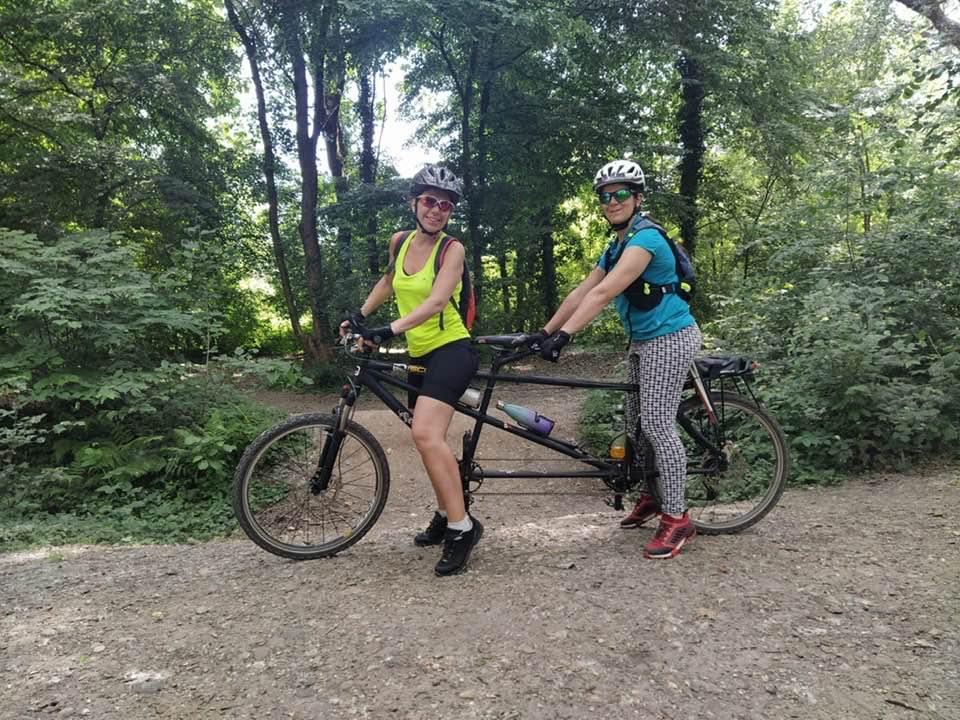 Immagine per Un viaggio in tandem con ragazze cieche e vedenti, la tappa a Gorizia