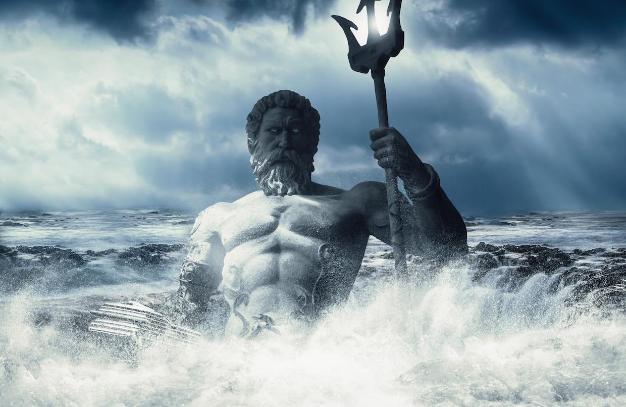 Copertina per Il mito di Poseidone rivive nei giochi online