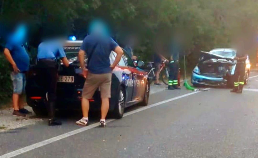Copertina per Grave incidente sulla statale davanti al bowling di Duino, motociclista in ospedale