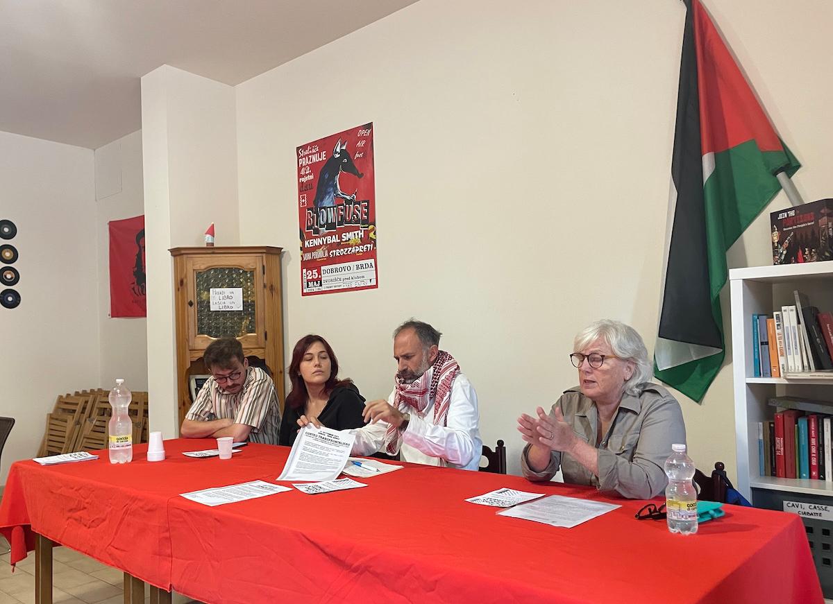 Immagine per Il corteo pro-Palestina supera il confine a Gorizia, «sosteniamo la loro resistenza»